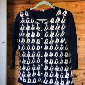 Coldwater Creek Blue Cardigan